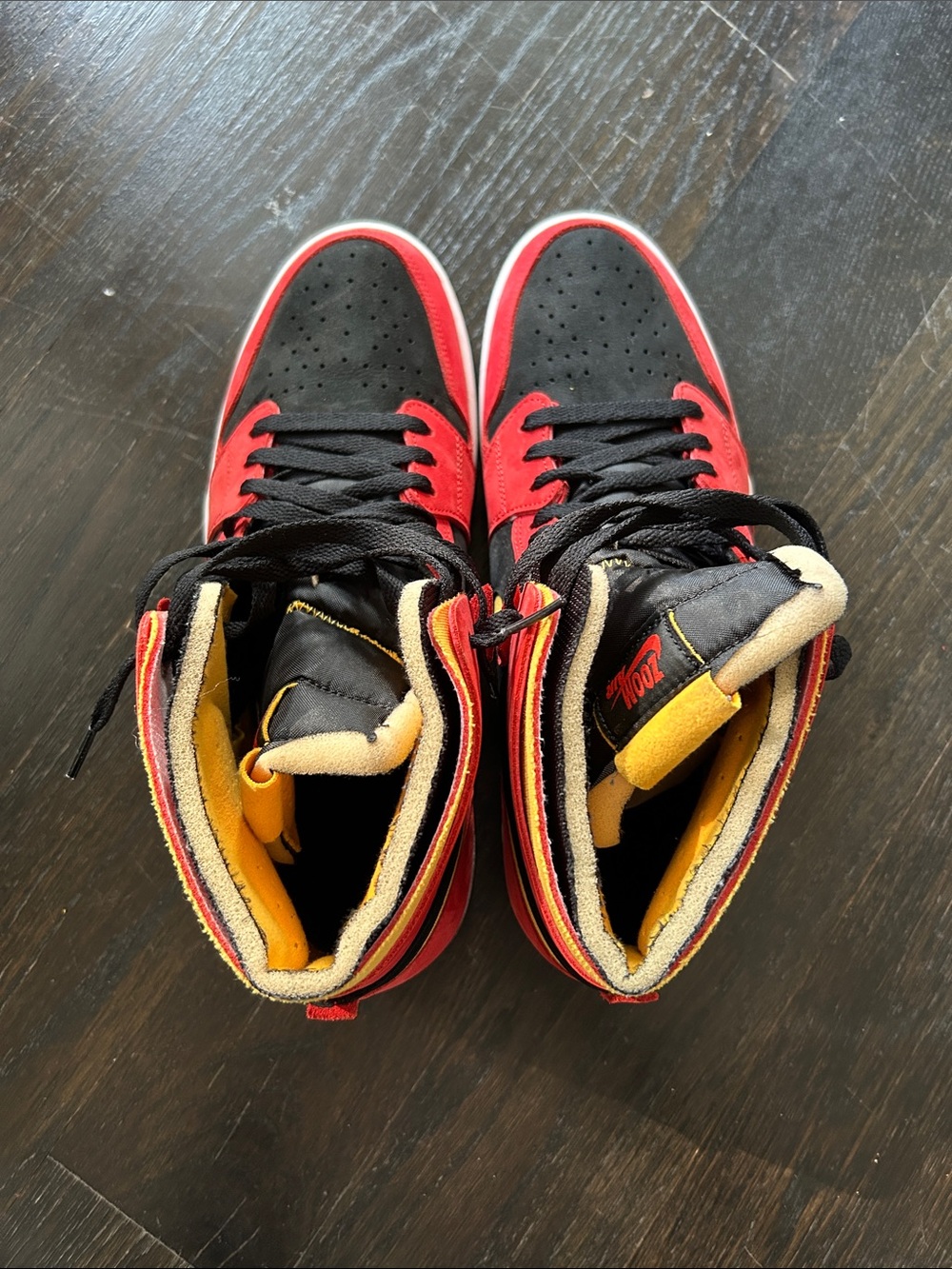 Nike Air Jordan 1 High Zoom Comfort Men’s High-Top Sneakers - - Picture 5 of 7